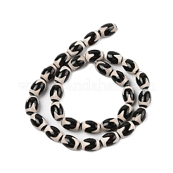 Нити бусин дзи агат в тибетском стиле&nbsp;G-N344-02A