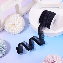 5 ярд эластичной бархатной органзовой ленты&nbsp;SRIB-TA0001-28C