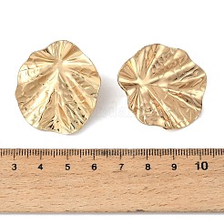 Pendientes de botón de acero inoxidable 304&nbsp;SA-CBA0933-01G
