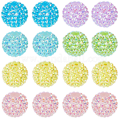 Harz Strass Perlen&nbsp;RESI-PA0001-44A