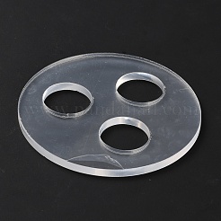 Изготовленный на заказ акриловый держатель для фитиля свечи&nbsp;DIY-WH0430-793C