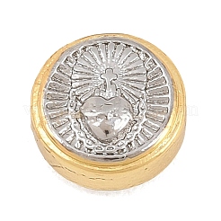 Религиозные латунные бусы&nbsp;KK-C170-28GP