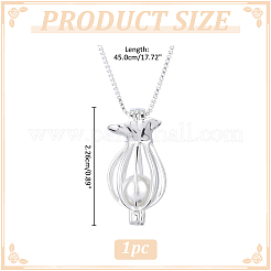Colliers avec pendentif en 925 argent sterling&nbsp;NJEW-ME00004