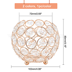Железный подсвечник AJEW-CA0001-23