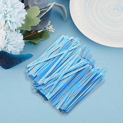 500 шт. пластиковые проволочные завязки в горошек для животных&nbsp;FIND-WH20005-40A