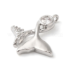 Латунные микро проложить кубического циркония подвески&nbsp;KK-G503-44P