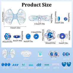 Набор акриловых бусин&nbsp;OACR-SC0001-71A