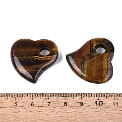 Natürlichen Tigerauge Anhänger&nbsp;G-G602-06J