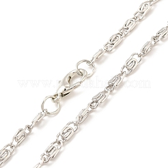 Religionsfee aus Glas mit Halskette mit Halbmondanhänger&nbsp;NJEW-P270-01C