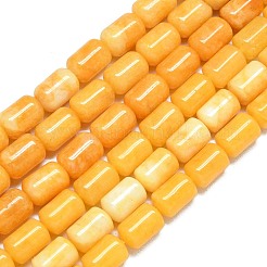 Натуральный Malaysia нефритовые бусы пряди&nbsp;G-B165-E03-8x12mm