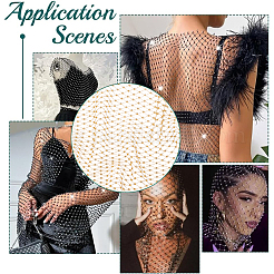 Strass-Netzstoff&nbsp;DIY-OC0015-21A