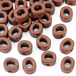 Perline europei acrilici opachi&nbsp;OACR-TAC0019-006O