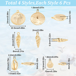 Подвески из сплава 4 стилей&nbsp;FIND-SC0012-74