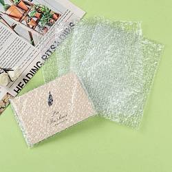 プラスチックバブルアウトバッグ  バブルクッションラップポーチ  包装袋  透明  16x12cm