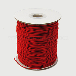 Elastic Cord, Red, 1mm, 200yards/roll(600 feet/roll).