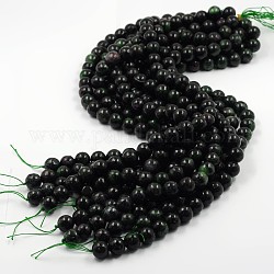 Natural Gemstone Apatite Round Beads Strands, 12mm, Hole: 1mm, about 33pcs/strand, 15.55inch