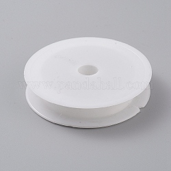プラスチックスプール  ホイール  ホワイト  7x1.4cm  穴：1.1のCM  センターシャフト：5.2cm