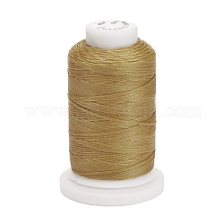 Waxed Polyester Cord, Flat, Goldenrod, 1mm, about 76.55 yards(70m)/roll