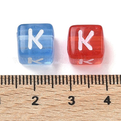 Прозрачные акриловые бусины&nbsp;MACR-K365-07K-1