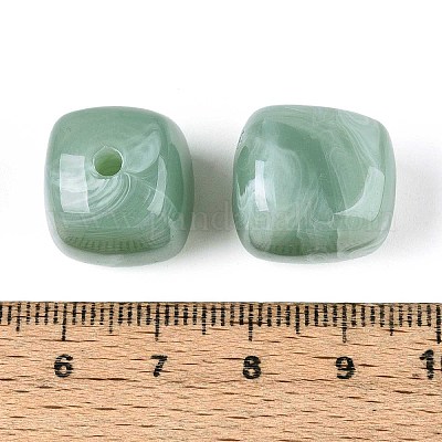 Непрозрачные акриловые бусины&nbsp;OACR-ZX006-33I-1