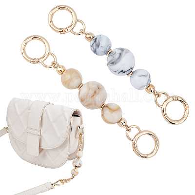 Golden Pearl Strap Extender for Pochettes/clutches/purses 