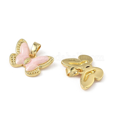 Латунь эмаль подвески&nbsp;KK-F924-16A-G01-1