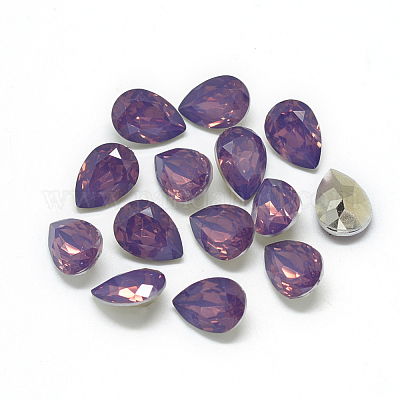 Cabujones de rhinestone de resina&nbsp;RESI-T014-13x18mm-A11-1