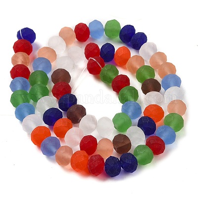 Прозрачные стеклянные бусины&nbsp;EGLA-A034-M10mm-63-1