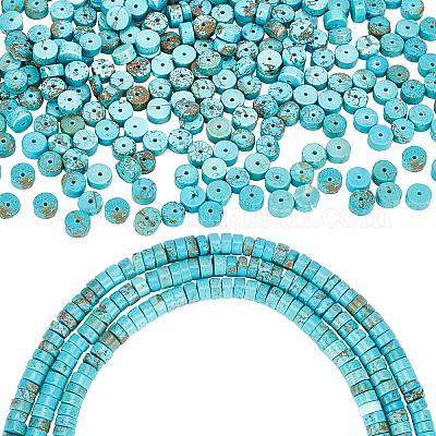 Shop arricraft 2 Strands Natural Turquoise Beads for Jewelry