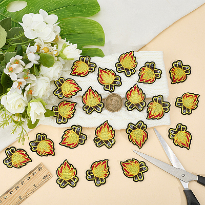 20 шт. полиэстеровые нашивки на одежду&nbsp;PATC-CY0001-40-1