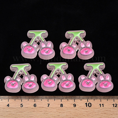 Прозрачные акриловые бусины MACR-S374-04B-06-1