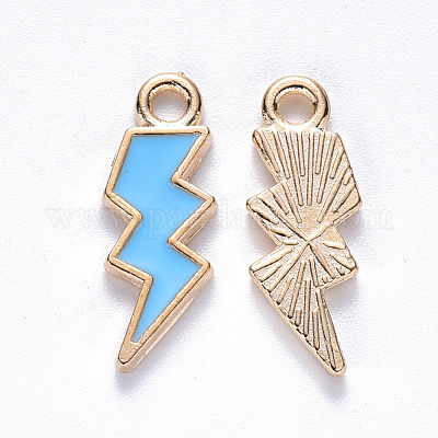 Подвески из эмали и сплава ENAM-N054-025E-1