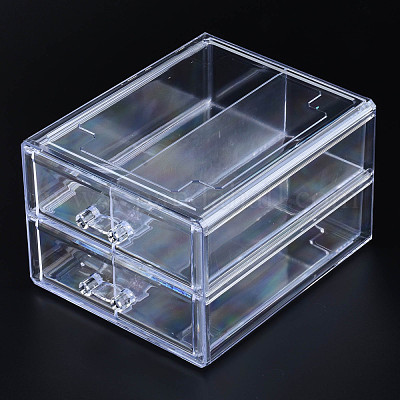 Wholesale Double Layer Polystyrene Plastic Bead Storage Containers