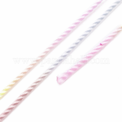 5 рулон 12-слойных сегментных окрашенных полиэфирных шнуров&nbsp;WCOR-P001-01B-017-1