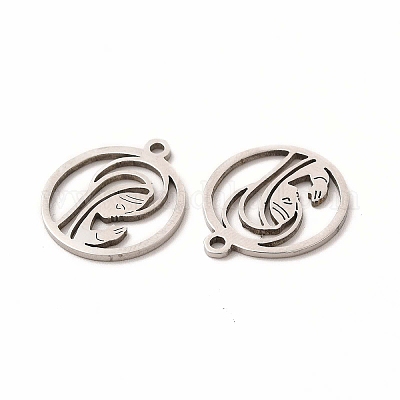 Подвески из нержавеющей стали 201&nbsp;LS-STAS-E188-12P-1