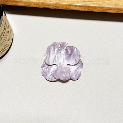 Непрозрачные акриловые подвески 3D&nbsp;OACR-U007-02B-05-1