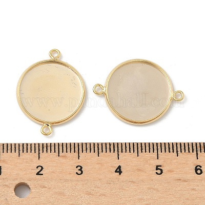 Плоский контур с латунным контуром кабошона&nbsp;X-KK-K414-13B-G-1