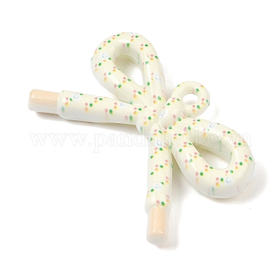 Непрозрачные печатные акриловые подвески&nbsp;MACR-I040-01C-1