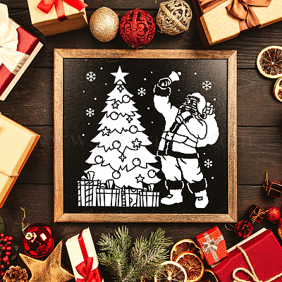 Christmas Santa Claus Dragging Gifts Drawing Illustration Element Gif PNG  Images