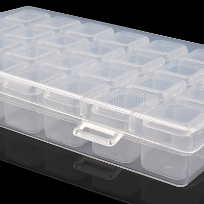 Wholesale PVC Plastic Nail Art Tool Box 