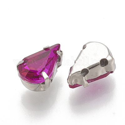 Шить на горный хрусталь&nbsp;RGLA-T035-8x13mm-1