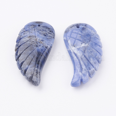 Природные подвески содалитом&nbsp;G-E435-F-08-1