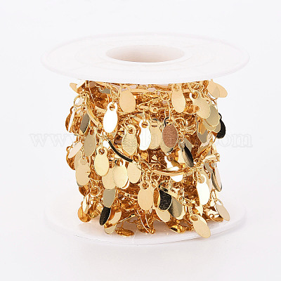 Латунная зубчатая цепочка ручной работы CHC-S012-101-1