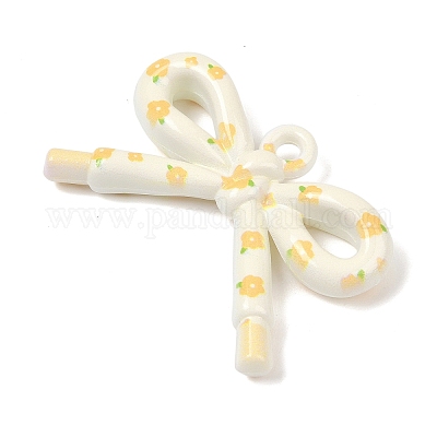 Непрозрачные печатные акриловые подвески&nbsp;MACR-I040-01J-1