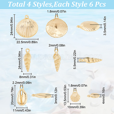 Подвески из сплава 4 стилей&nbsp;FIND-SC0012-74-1