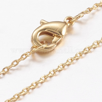 Brass Chain Necklaces MAK-L009-03G-1