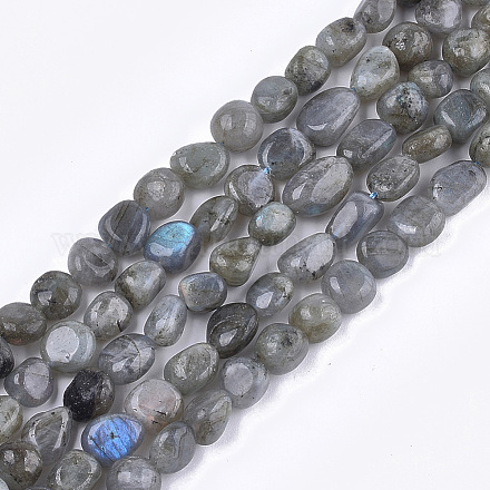 Chapelets de perles en labradorite naturelle  G-T105-35-1