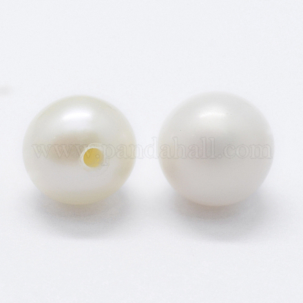 Perle coltivate d'acqua dolce perla naturale PEAR-P056-009-1