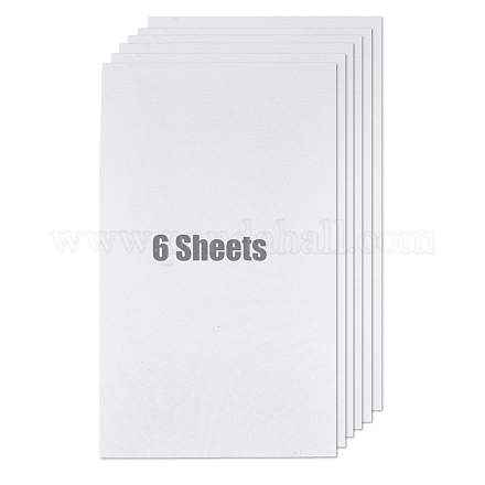 Superfindings 6 hoja de papel ignífugo de fibra cerámica DIY-FH0001-05-1