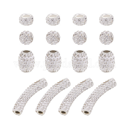 Perles de strass en argile polymère faites à la main cheriswelry RB-CW0001-02-1